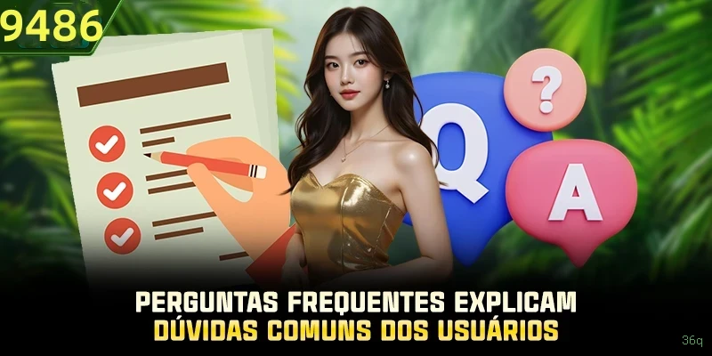 Central de dúvidas rápidas sobre o app 36q